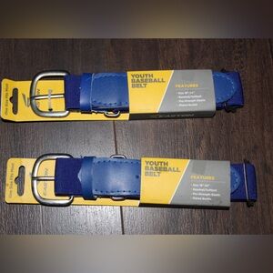 Easton Youth Blue Baseball Belt